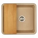 Мойка для кухни  Беллис 57 570x510x250 мм, прямоуг., песочный