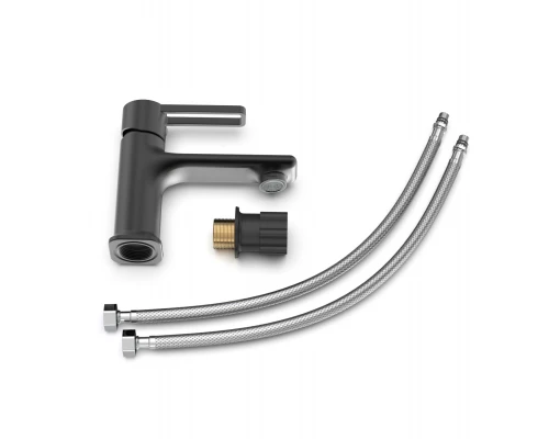 Смеситель для раковины TOKITO KUDO черный (TOK-KUD-1011)