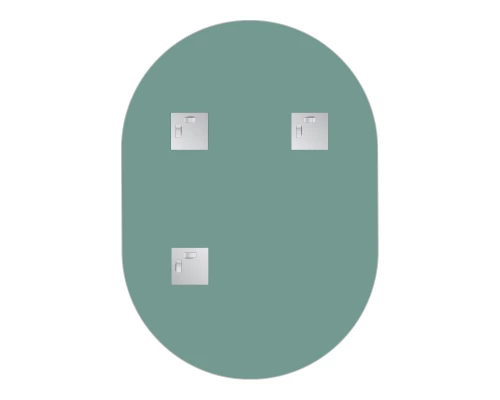 Зеркало настенное Primary EVOFORM 50х70 см, BY 0134