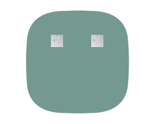 Зеркало настенное Primary EVOFORM 60х60 см, BY 0137