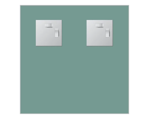 Зеркало настенное с фацетом Standard EVOFORM 30x30 см, BY 0201