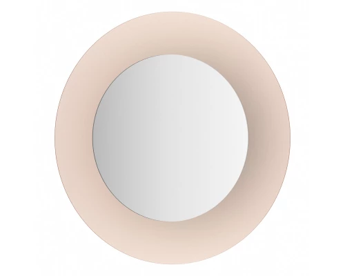 Зеркало настенное на стеклянном основании (бронза) Double EVOFORM 80x80 см, BY 0305