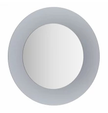 Зеркало настенное на стеклянном основании (графит) Double EVOFORM 60x60 см, BY 0314