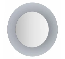 Зеркало настенное на стеклянном основании (графит) Double EVOFORM 80x80 см, BY 0315