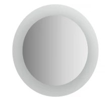 Зеркало настенное c матированными частями Fashion EVOFORM D50 см, BY 0408