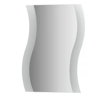 Зеркало настенное c матированными частями Fashion EVOFORM 50х65 см, BY 0414