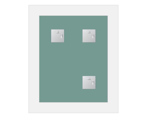 Зеркало настенное c матированными частями Fashion EVOFORM 50х60 см, BY 0417