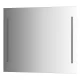 Зеркало настенное с 2-мя встроенными LED-светильниками Ledline EVOFORM 90х75 см, BY 2118