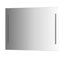 Зеркало настенное с 2-мя встроенными LED-светильниками Ledline EVOFORM 100х75 см, BY 2119
