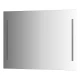 Зеркало настенное с 2-мя встроенными LED-светильниками Ledline EVOFORM 100х75 см, BY 2119