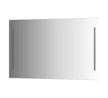 Зеркало настенное с 2-мя встроенными LED-светильниками Ledline EVOFORM 120х75 см, BY 2120