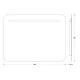 Зеркало настенное со встроенным LED-светильником Ledline EVOFORM 80х60 см, BY 2145