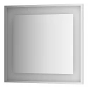 Зеркало настенное в багетной раме хром со встроенным LED-светильником Ledside EVOFORM 80x75 см, BY 2203 Зеркало настенное в багетной раме хром со встроенным LED-светильником Ledside EVOFORM 80x75 см, BY 2203