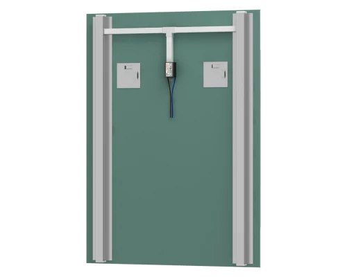 Зеркало настенное с 2-мя встроенными LED-светильниками, ИК-выключатель, Ledline EVOFORM 60x75 см, BY 2315