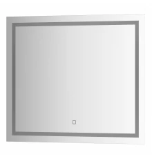 Зеркало настенное со встроенным LED-светильником, сенсорный выключатель, Ledline EVOFORM 70х60 см, BY 2434