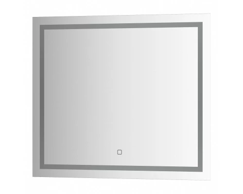 Зеркало настенное со встроенным LED-светильником, сенсорный выключатель, Ledline EVOFORM 70х60 см, BY 2434