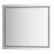 Зеркало настенное со встроенным LED-светильником, сенсорный выключатель, Ledline EVOFORM 70х60 см, BY 2434
