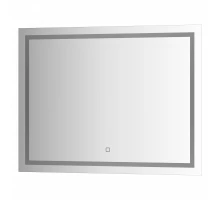 Зеркало настенное со встроенным LED-светильником, сенсорный выключатель, Ledline EVOFORM 80х60 см, BY 2435