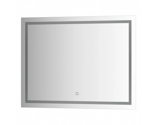 Зеркало настенное со встроенным LED-светильником, сенсорный выключатель, Ledline EVOFORM 80х60 см, BY 2435