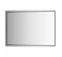 Зеркало настенное со встроенным LED-светильником, сенсорный выключатель, Ledline EVOFORM 120х80 см, BY 2438