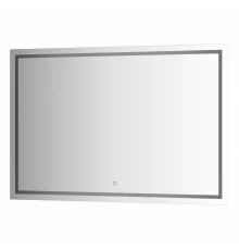 Зеркало настенное со встроенным LED-светильником, сенсорный выключатель, Ledline EVOFORM 120х80 см, BY 2438