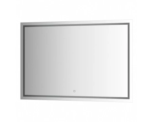 Зеркало настенное со встроенным LED-светильником, сенсорный выключатель, Ledline EVOFORM 120х80 см, BY 2438