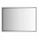 Зеркало настенное со встроенным LED-светильником, сенсорный выключатель, Ledline EVOFORM 120х80 см, BY 2438
