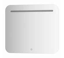 Зеркало настенное со встроенным LED-светильником, сенсорный выключатель, Ledline EVOFORM 70х60 см, BY 2444