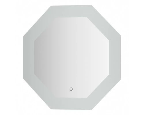Зеркало настенное с LED-подсветкой, сенсорный выключатель, Ledshine EVOFORM 60х60 см, BY 2603