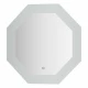 Зеркало настенное с LED-подсветкой, сенсорный выключатель, Ledshine EVOFORM 60х60 см, BY 2603