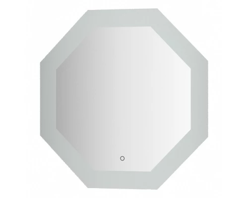 Зеркало настенное с LED-подсветкой, сенсорный выключатель, Ledshine EVOFORM 70х70 см, BY 2604