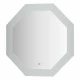 Зеркало настенное с LED-подсветкой, сенсорный выключатель, Ledshine EVOFORM 70х70 см, BY 2604