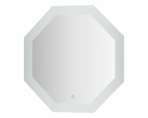 Зеркало настенное с LED-подсветкой, сенсорный выключатель, Ledshine EVOFORM 80х80 см, BY 2605