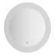 Зеркало настенное с LED-подсветкой, сенсорный выключатель, Ledshine EVOFORM 60х60 см, BY 2623