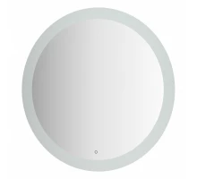 Зеркало настенное с LED-подсветкой, сенсорный выключатель, Ledshine EVOFORM 100х100 см, BY 2627