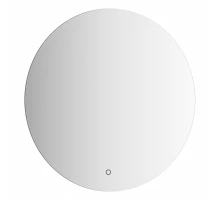 Зеркало настенное с LED-подсветкой, сенсорный выключатель, Ledshine EVOFORM 60х60 см, BY 2643