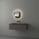 Зеркало настенное с LED-подсветкой, сенсорный выключатель, Ledshine EVOFORM 50х50 см, BY 2652