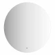 Зеркало настенное с LED-подсветкой, сенсорный выключатель, Ledshine EVOFORM 70х70 см, BY 2654
