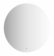 Зеркало настенное с LED-подсветкой, сенсорный выключатель, Ledshine EVOFORM 80х80 см, BY 2655