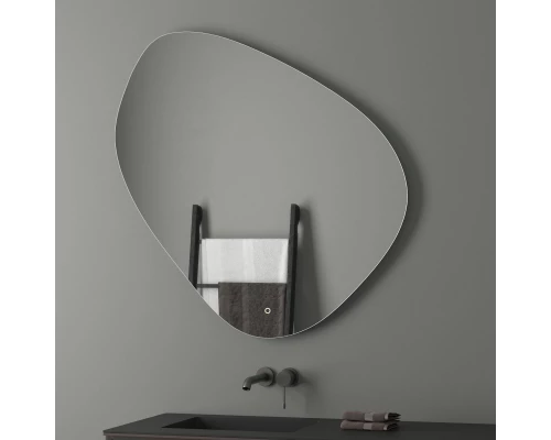 Зеркало настенное с LED-подсветкой, сенсорный выключатель, Ledshine EVOFORM 100х100 см, BY 2677