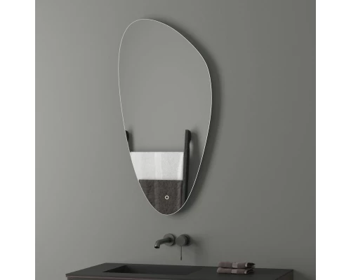 Зеркало настенное с LED-подсветкой, сенсорный выключатель, Ledshine EVOFORM 50х100 см, BY 2682
