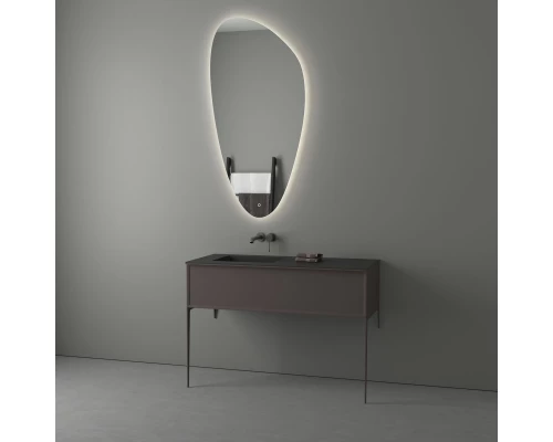 Зеркало настенное с LED-подсветкой, сенсорный выключатель, Ledshine EVOFORM 70х140 см, BY 2684