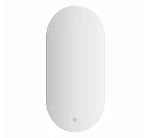 Зеркало настенное с LED-подсветкой, сенсорный выключатель, Ledshine EVOFORM 40х80 см, BY 2686