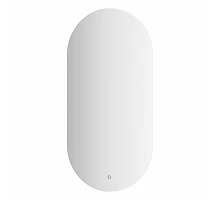 Зеркало настенное с LED-подсветкой, сенсорный выключатель, Ledshine EVOFORM 50х100 см, BY 2687