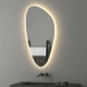 Зеркало настенное с LED-подсветкой, сенсорный выключатель, Ledshine EVOFORM 50х100 см, BY 2692