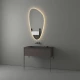 Зеркало настенное с LED-подсветкой, сенсорный выключатель, Ledshine EVOFORM 60х120 см, BY 2693