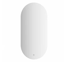 Зеркало настенное с LED-подсветкой, сенсорный выключатель, Ledshine EVOFORM 50х100 см, BY 2697