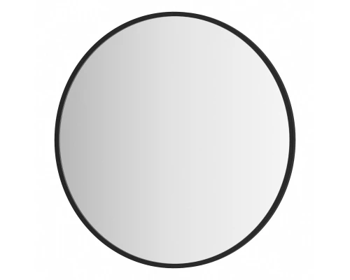 Зеркало настенное EVOFORM в багетной раме чёрный, D50 см, BY 7501