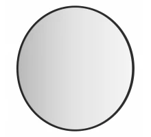 Зеркало настенное EVOFORM в багетной раме чёрный, D60 см, BY 7502
