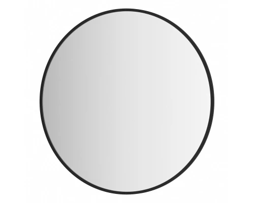 Зеркало настенное EVOFORM в багетной раме чёрный, D60 см, BY 7502